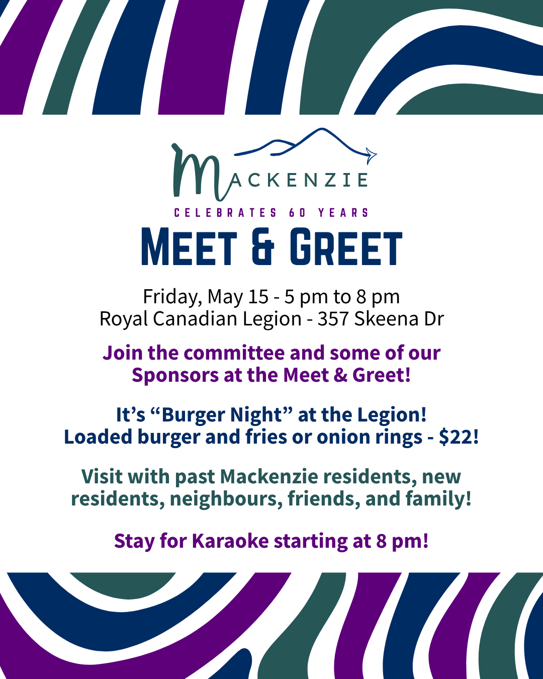 Mackenzie 60th Meet and Greet